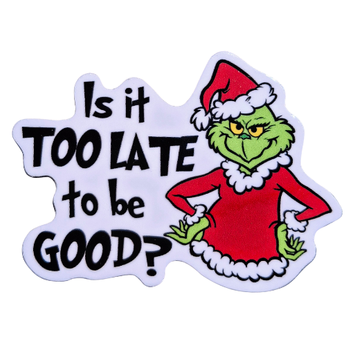GRINCH STICKER