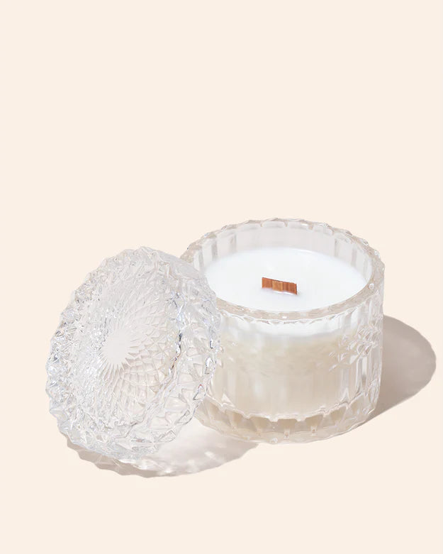 VINTAGE CRYSTAL CANDLE | Citrus Agave