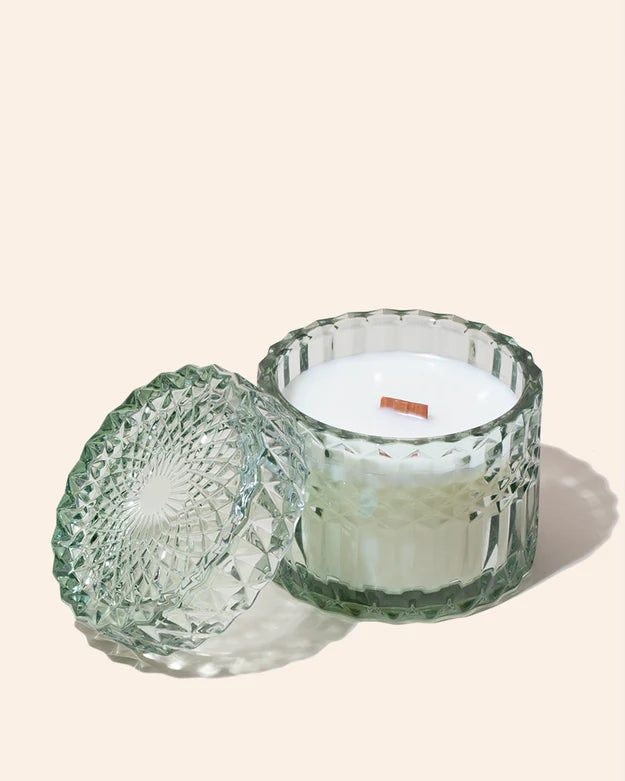 VINTAGE CRYSTAL CANDLE | Grapefruit & Mint