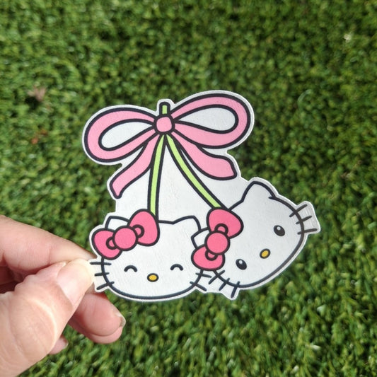 HELLO KITTY BOWS TEMPORARY TATTOO
