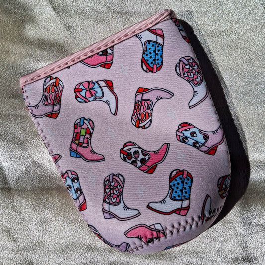 COWGIRL WESTERN BOOTS CUP SLEEVE