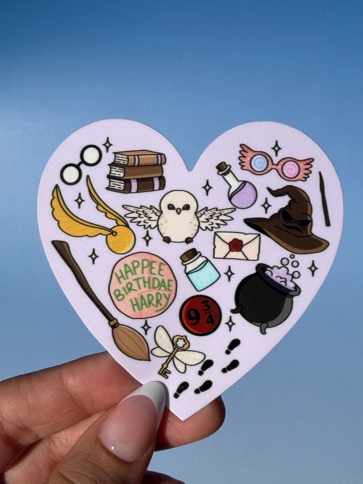 Potter Wizard Magic Sticker