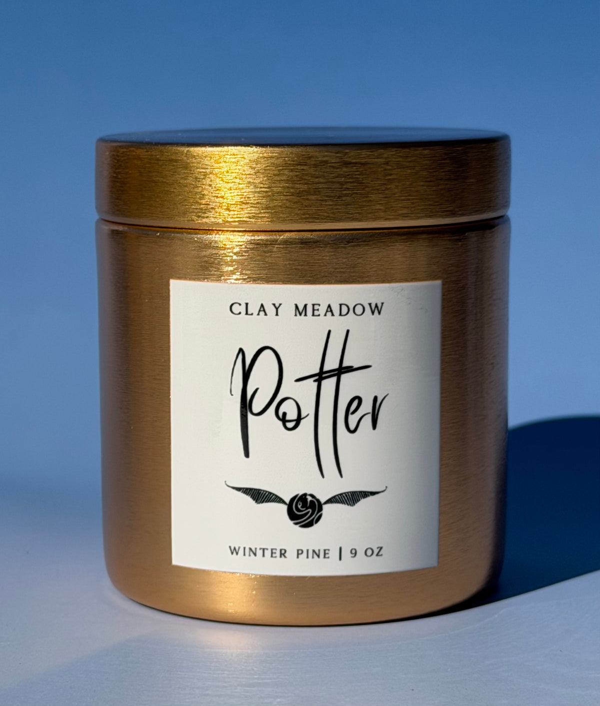 Potter Crackling Wooden Wick Candle