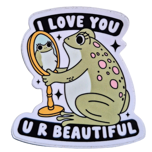 BEAUTIFUL FROG STICKER