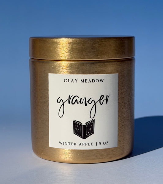 Granger Crackling Wooden Wick Candle