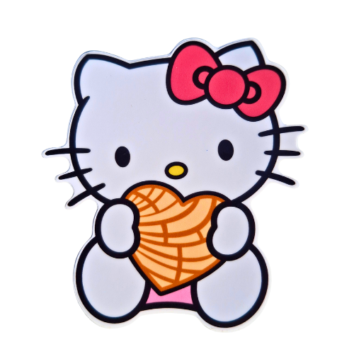 HELLO KITTY CONCHA STICKER