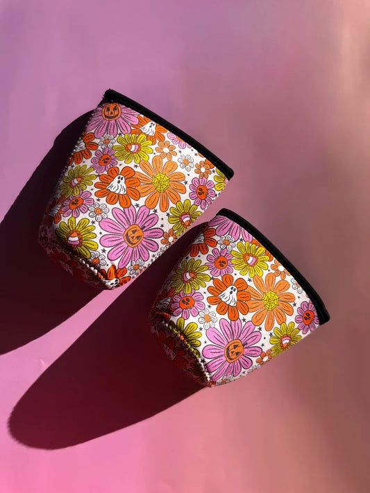 SPOOKY FLOWERS CUP SLEEVE