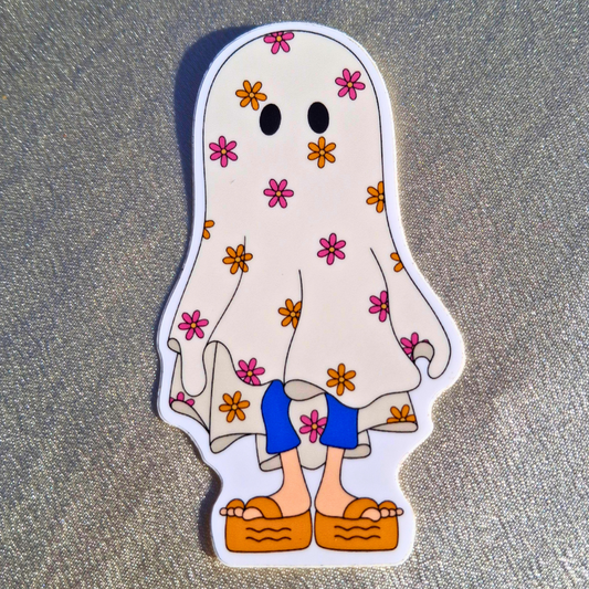 LIZZIE GHOST STICKER