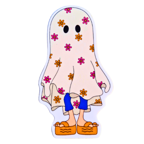 LIZZIE GHOST STICKER