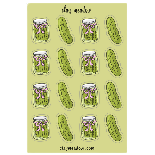 PICKLES STICKER SHEET