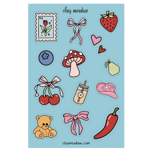 WESTERN COQUETTE STICKER SHEET