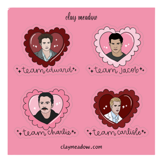 TWILLIGHT TEAMS STICKER SHEET