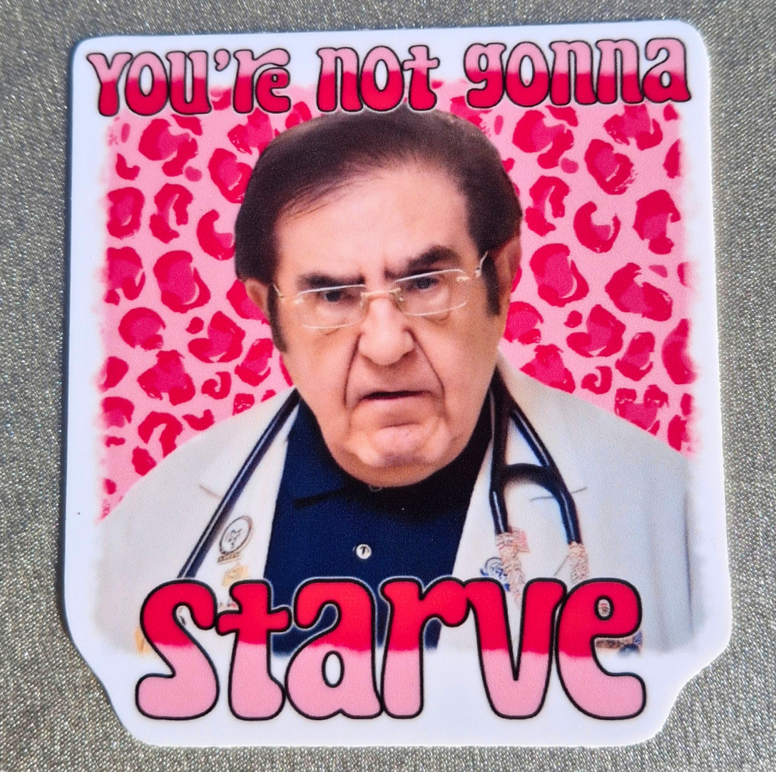 DR.NOW STARVE STICKER