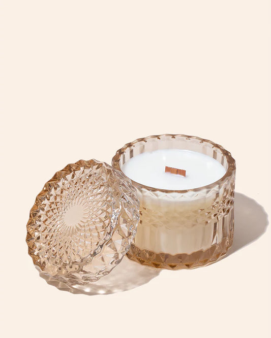 VINTAGE CRYSTAL CANDLE