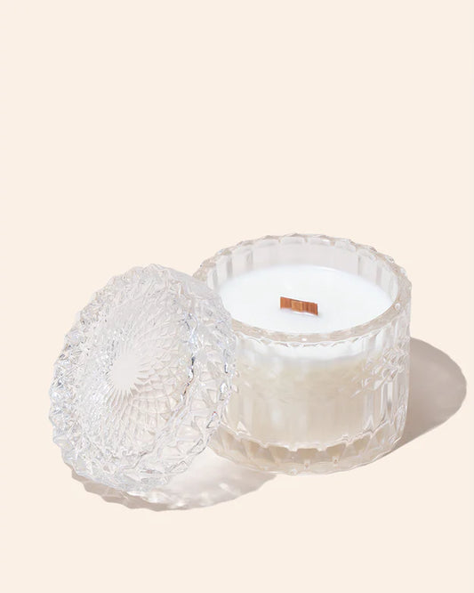 VINTAGE CRYSTAL CANDLE | Citrus Agave